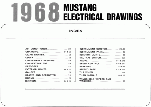 1968 Mustang Wiring Diagrams : Evolving Software