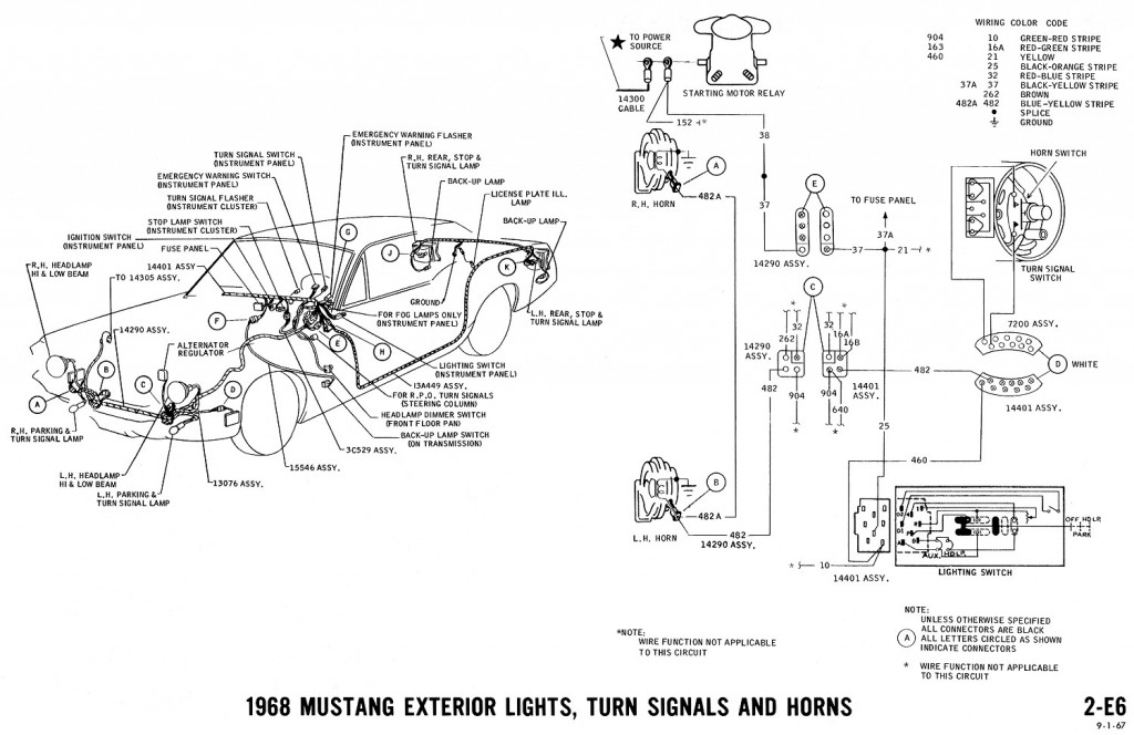 1968 Mustang Wiring Diagrams Evolving Software